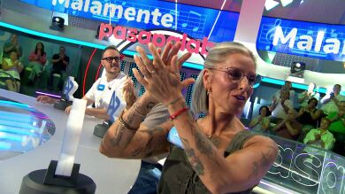 Tra, tra... y pleno: La Mari de Chambao no falla con Rosalía y su ‘Malamente’ en La Pista