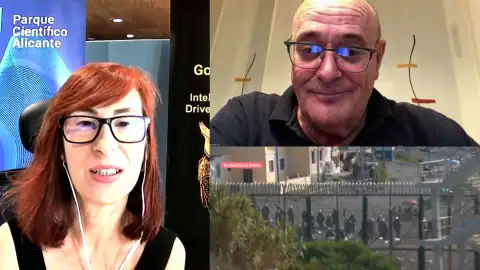 Marga Herrero y Chema Gil, sobre una nueva entrada en Ceuta Marga Herrero y Chema Gil, sobre una nueva entrada en Ceuta
