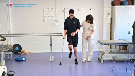 Imagen de Pierre, el joven con sarcoma &oacute;seo