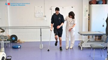 Imagen de Pierre, el joven con sarcoma &oacute;seo