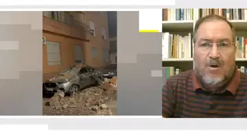 El geólogo Manuel Regueiro El geólogo Manuel Regueiro