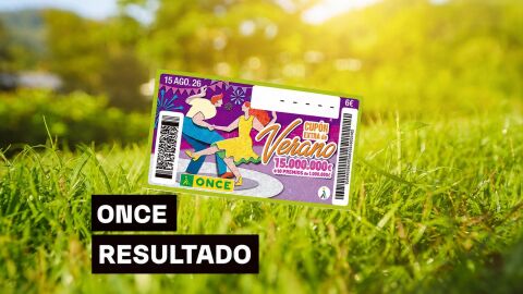 Sorteo Extra de Verano de la ONCE 2025 hoy, en directo: Comprobar d&eacute;cimo del s&aacute;bado 15 de agosto
