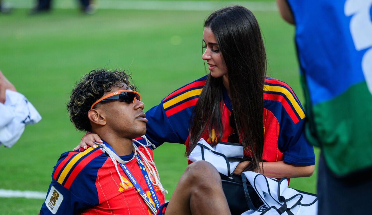 Lamine Yamal e In&eacute;s Garc&iacute;a tras el Mundial conquistado por Espa&ntilde;a