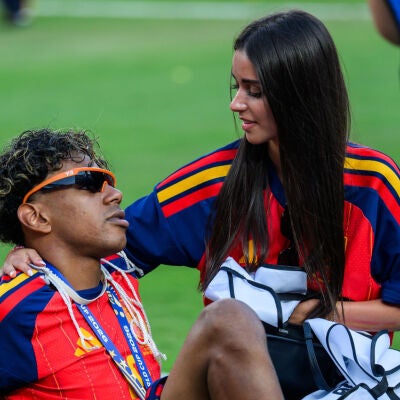Lamine Yamal e In&eacute;s Garc&iacute;a tras el Mundial conquistado por Espa&ntilde;a