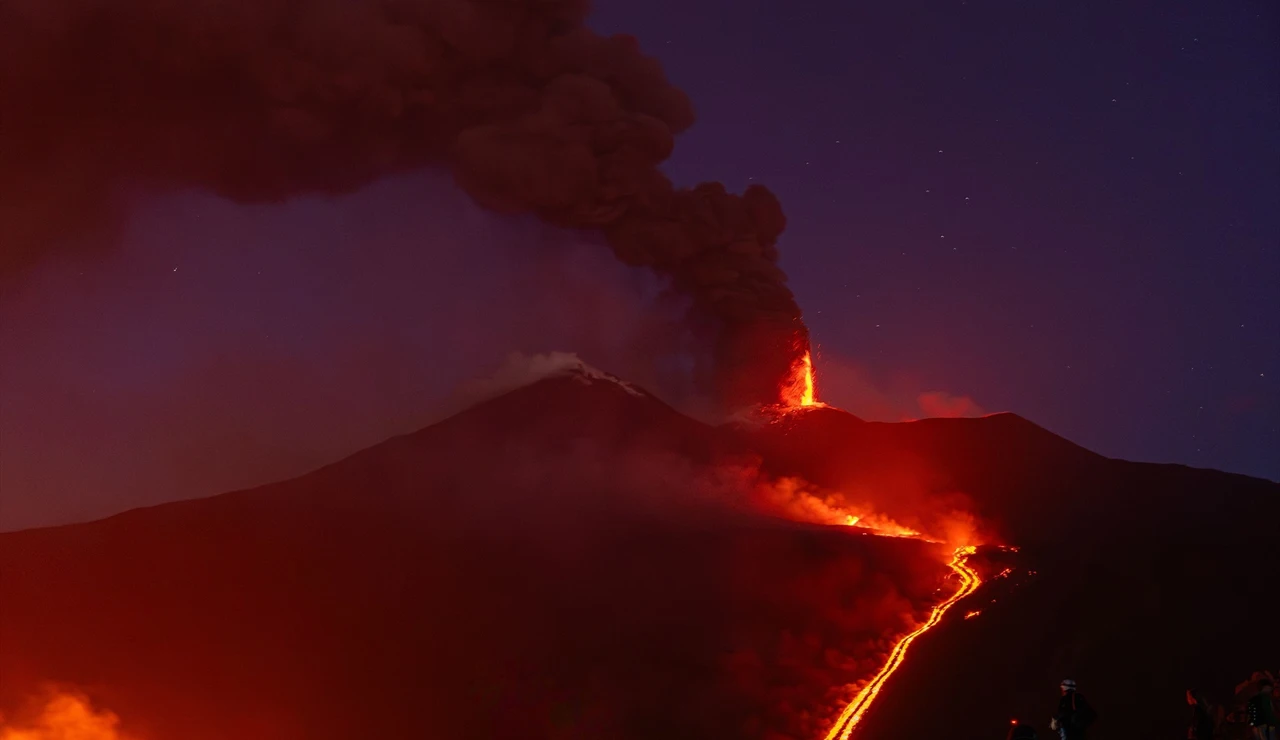 El volcán siciliano Etna en una imagen de archivo.