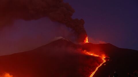 El volc&aacute;n siciliano Etna en una imagen de archivo.