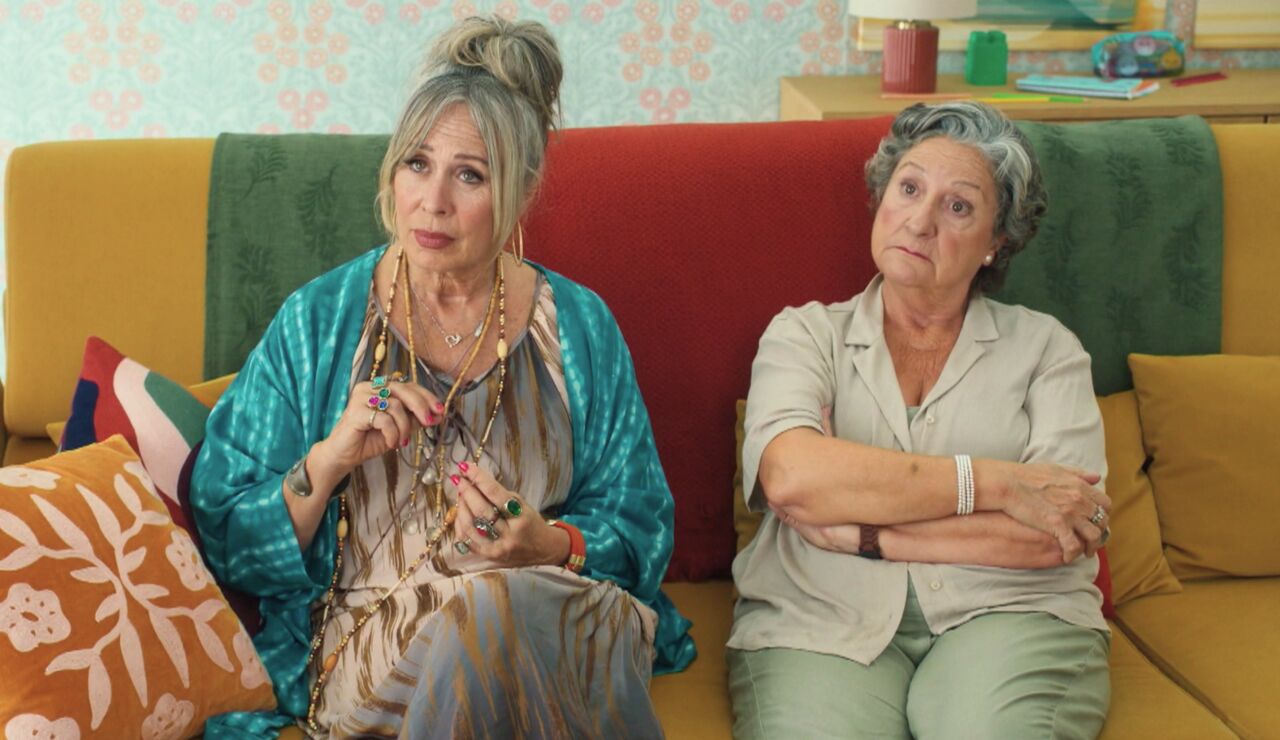 Las abuelas de los Vicho en Padre no hay m&aacute;s que uno, la serie