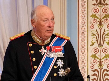 El rey Harald V de Noruega El rey Harald V de Noruega