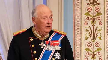 El rey Harald V de Noruega El rey Harald V de Noruega