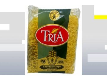 Pasta alimenticia tipo 'cabello de &aacute;ngel' de la marca TRIA