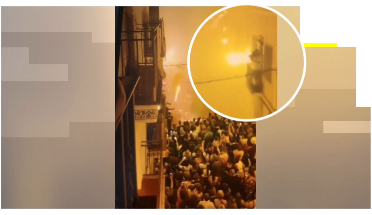 La encendida de la Cord&aacute; de B&eacute;tera
