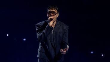 El cantante Quevedo, durante un concierto en una imagen de archivo.