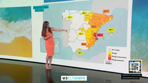 Mercedes Martín, meteoróloga de Antena 3 Mercedes Martín, meteoróloga de Antena 3