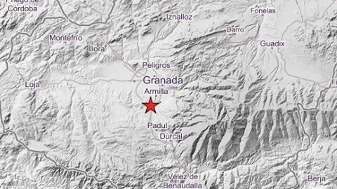 Un nuevo terremoto de magnitud 4,7 con epicentro en G&oacute;jar, Granada