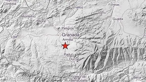 Un nuevo terremoto de magnitud 4,7 con epicentro en Gójar, Granada Un nuevo terremoto de magnitud 4,7 con epicentro en Gójar, Granada