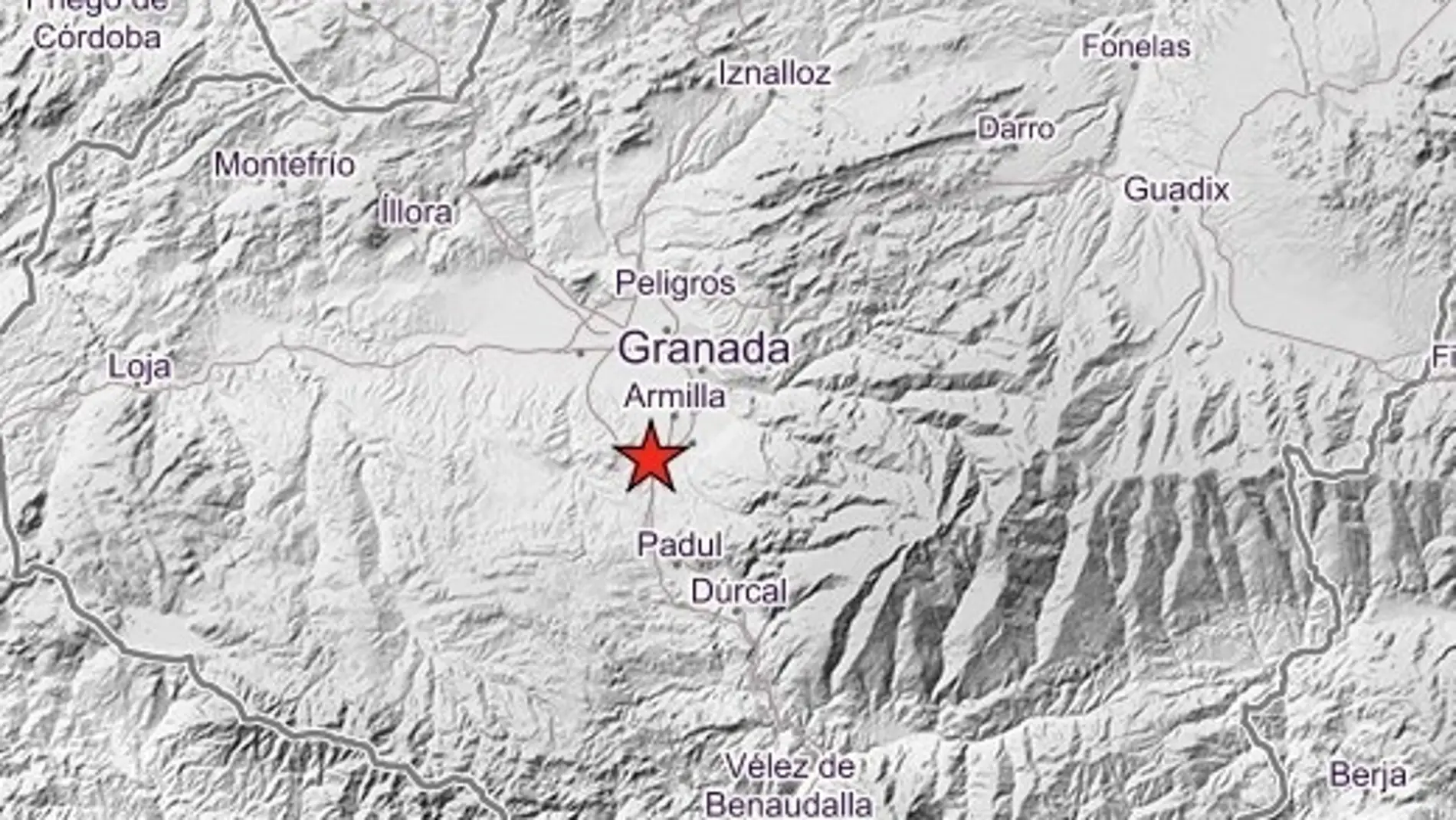 Un nuevo terremoto de magnitud 4,7 con epicentro en Gójar, Granada Un nuevo terremoto de magnitud 4,7 con epicentro en Gójar, Granada