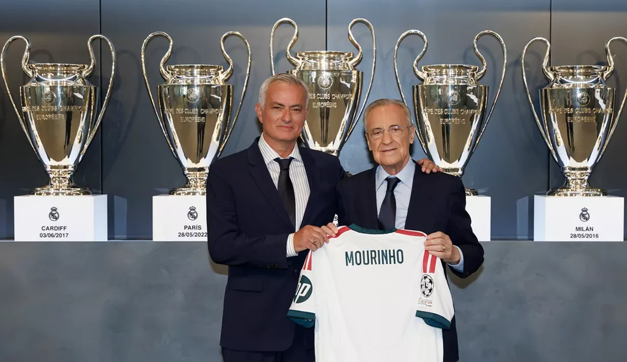 José Mourinho, presentado con el Real Madrid