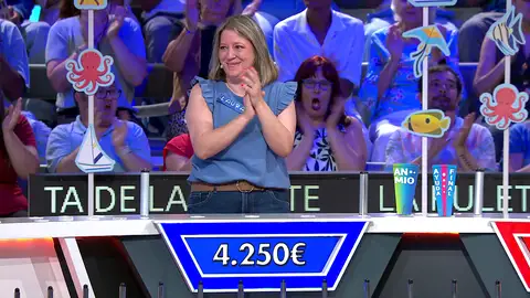 Laura cae en el bote y pasa a la Gran Final con 4.250 euros gracias a la confianza de Jorge Fernández: “¡Claro que llegas!” Laura cae en el bote y pasa a la Gran Final con 4.250 euros gracias a la confianza de Jorge Fernández: “¡Claro que llegas!”