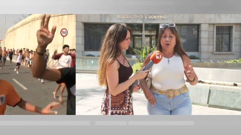 Loli, una ceut&iacute; indignada con la situaci&oacute;n que vive su ciudad