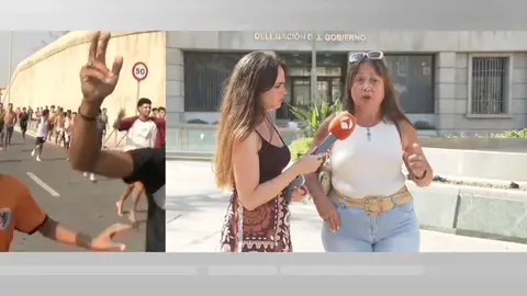 Loli, una ceutí indignada con la situación que vive su ciudad Loli, una ceutí indignada con la situación que vive su ciudad