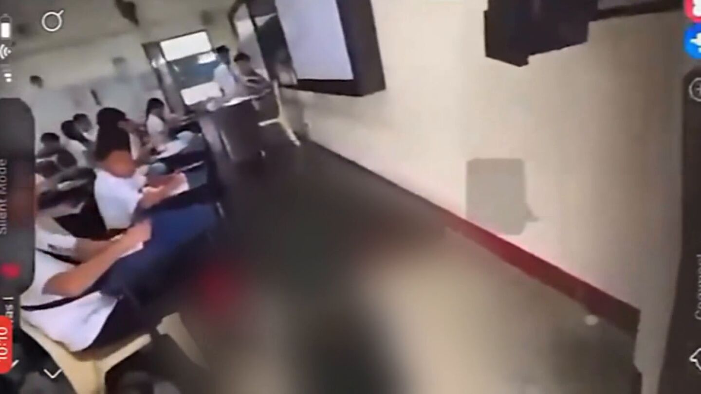 Tiroteo en un instituto de Filipinas