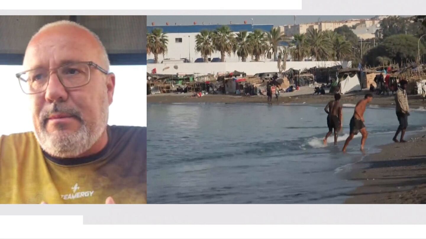 Juan Jos&eacute; Hern&aacute;ndez, vecino y polic&iacute;a local de Ceuta.
