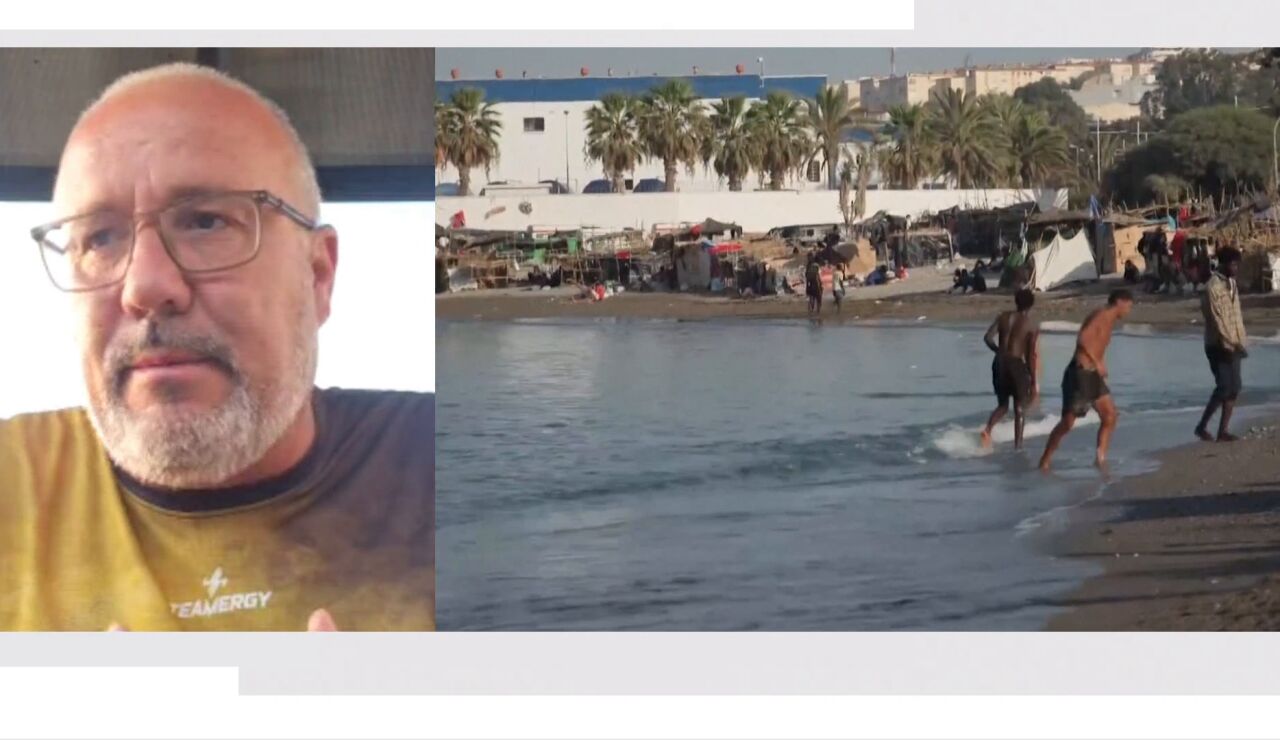 Juan Jos&eacute; Hern&aacute;ndez, vecino y polic&iacute;a local de Ceuta.
