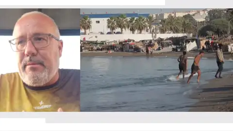 Juan José Hernández, vecino y policía local de Ceuta. Juan José Hernández, vecino y policía local de Ceuta.