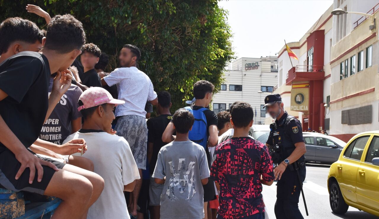 Interior cifra en 2.168 los menores de edad identificados en Ceuta