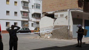 Da&ntilde;os del terremoto en Granada.