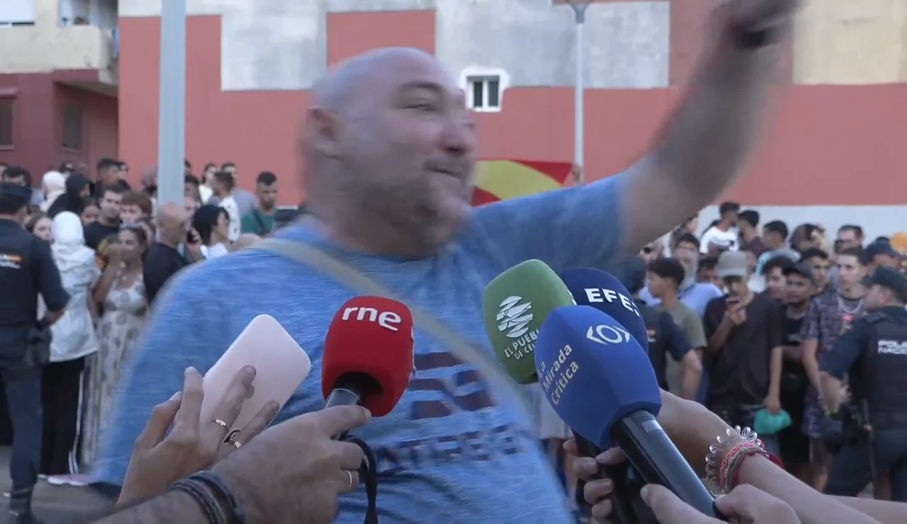 Rafael García, presidente de la asociación vecinal de Loma Colmenar