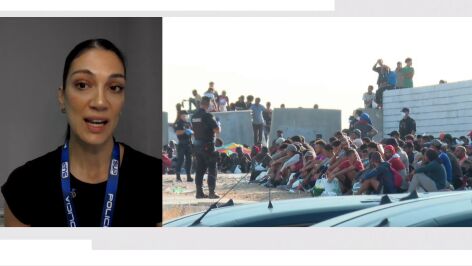 Ana Alarc&oacute;n, portavoz del Sindicato Unificado de Polic&iacute;a