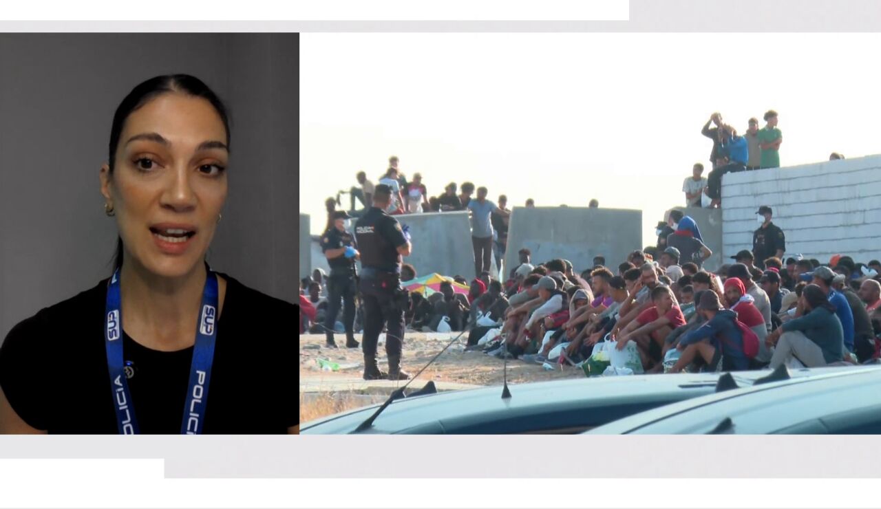 Ana Alarc&oacute;n, portavoz del Sindicato Unificado de Polic&iacute;a
