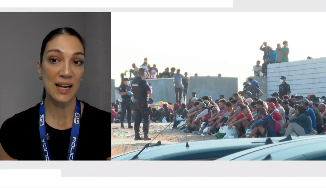Ana Alarcón, portavoz del Sindicato Unificado de Policía