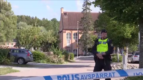 El instituto sueco donde se ha producido el incidente Antena 3 Noticias
