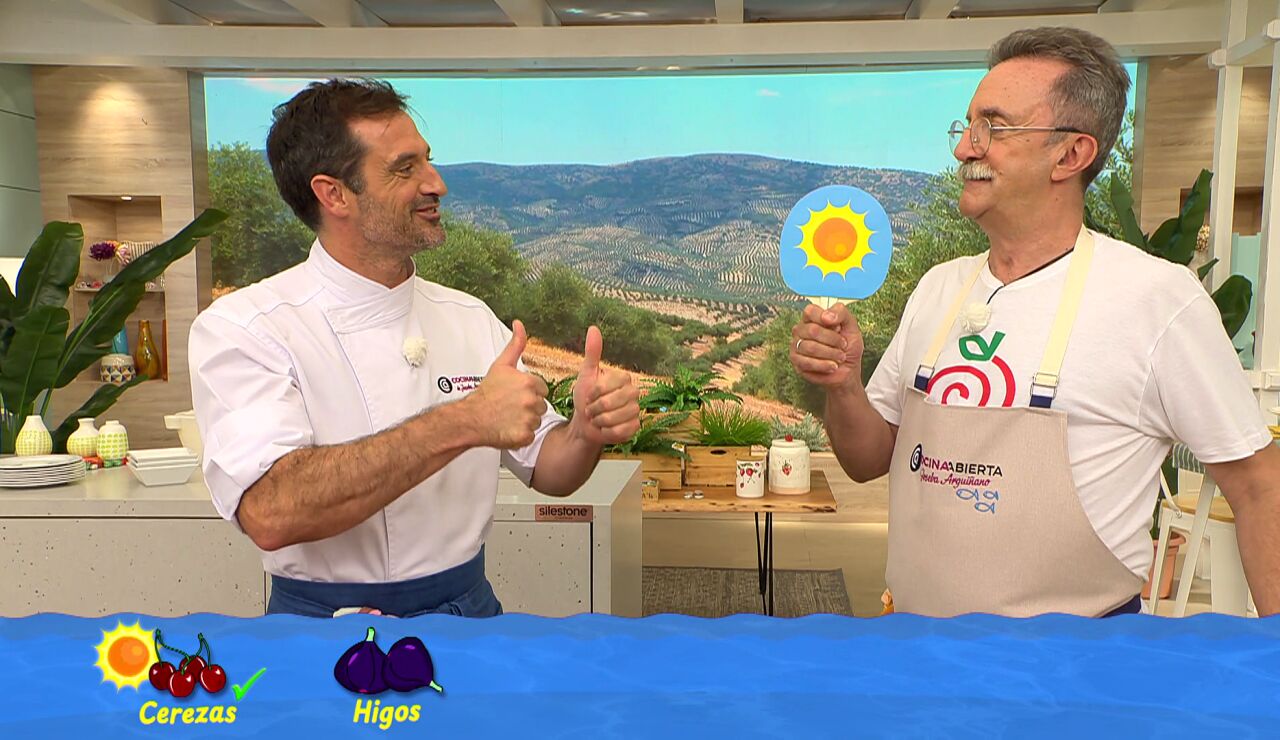 &iquest;Verano o invierno? Joseba Argui&ntilde;ano hace dudar a Santi Rodr&iacute;guez con este divertido juego sobre la fruta de temporada
