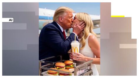 'Meme' de Donald Trump hecho con IA