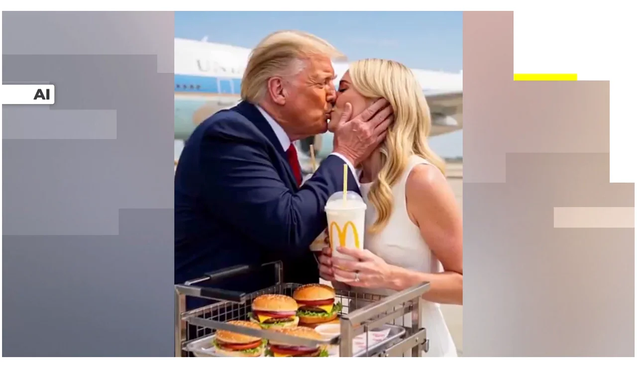 'Meme' de Donald Trump hecho con IA