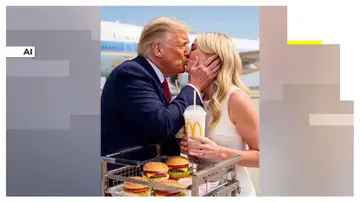'Meme' de Donald Trump hecho con IA 'Meme' de Donald Trump hecho con IA