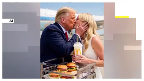 'Meme' de Donald Trump hecho con IA 'Meme' de Donald Trump hecho con IA