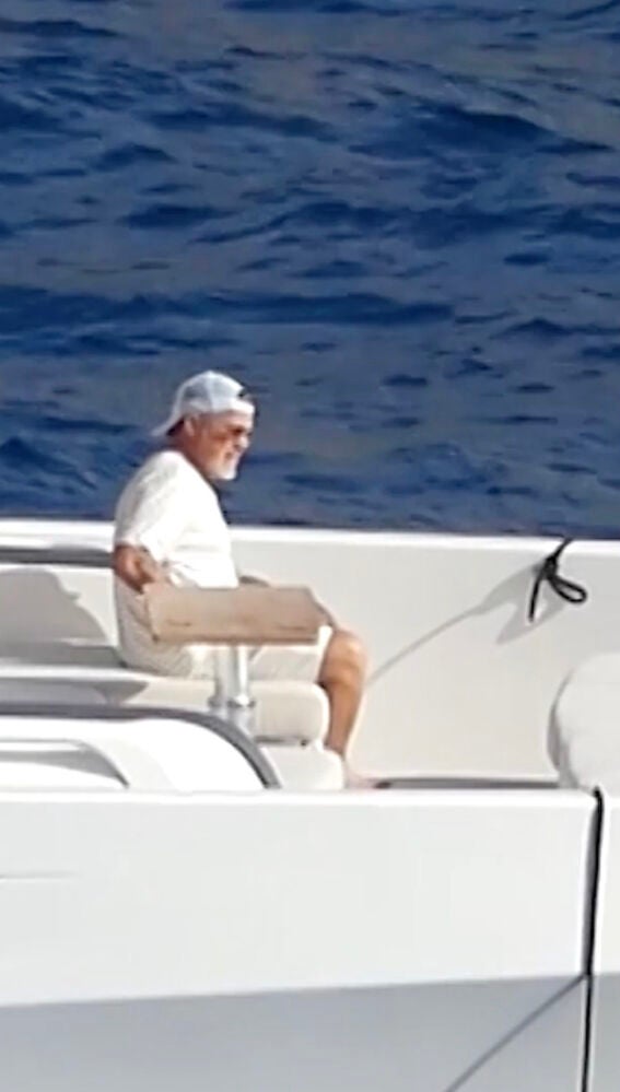 Alejandro Sanz de vacaciones