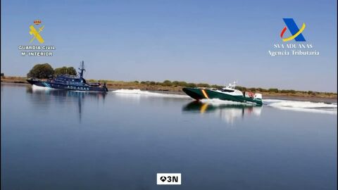 Detenidos 10 narcotraficantes en Huelva tras el ataque a tiros a una patrullera de la Guardia Civil