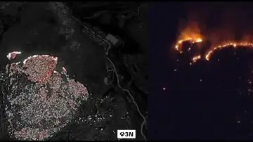 El incendio de la Sierra Calderona sigue activo y ya ha afectado a unas 633 hectáreas El incendio de la Sierra Calderona sigue activo y ya ha afectado a unas 633 hectáreas