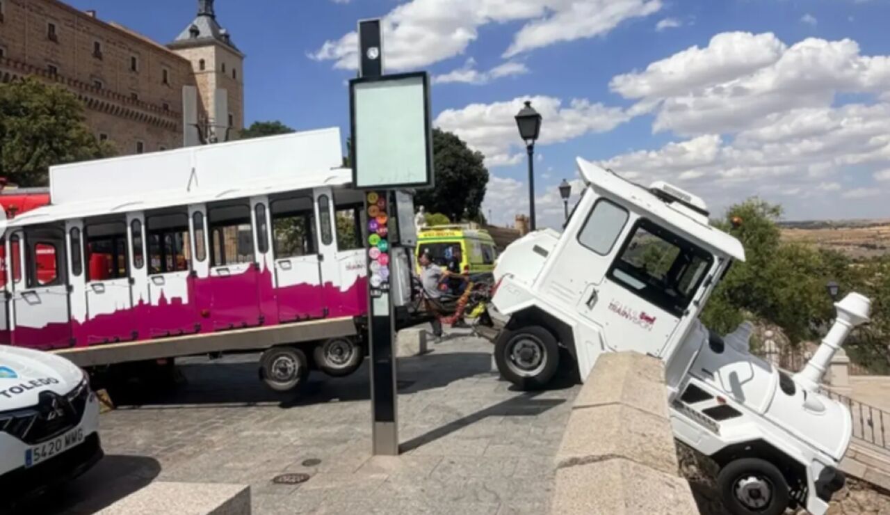 Tren accidentado