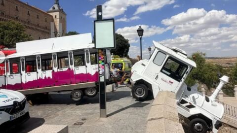 Tren accidentado
