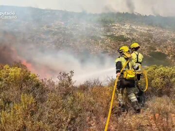 Imagen de los bomberos en Castell&oacute;n