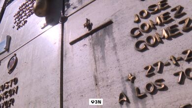 Más de 180 nichos saqueados por ladrones en el antiguo cementerio de Rentería