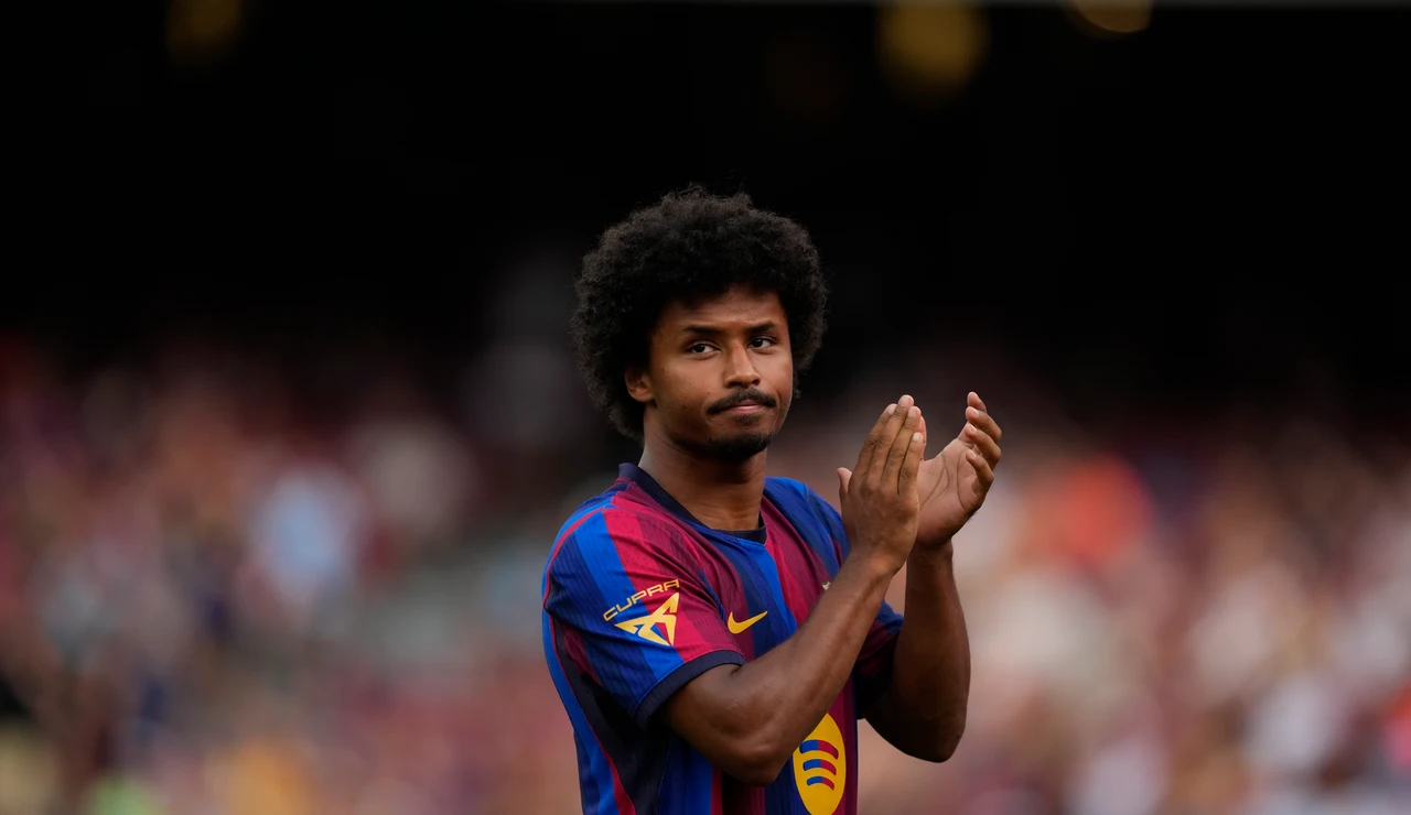 Adeyemi en el trofeo Gamper