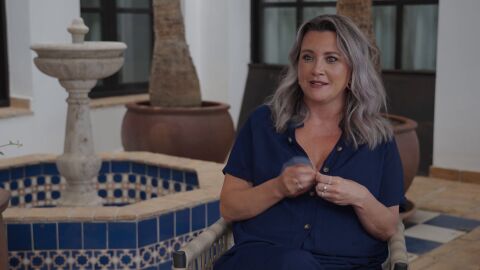 La escritora Camilla L&auml;ckberg 