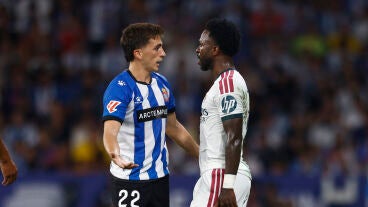 Vinicius se encara con Calatrava en el Espanyol-Real Madrid